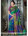Multi Colour Weaving Work Art Silk Designer Traditional Saree