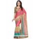 Catchy Pink Classic Saree