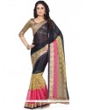 Splendid Net Brasso Saree