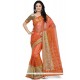 Resplendent Patch Border Work Designer Saree