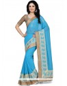 Astonishing Embroidered Work Classic Saree