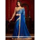 Topnotch Blue Shaded Saree