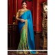 Ruritanian Satin Designer Half N Half Saree