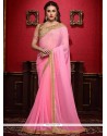 Voguish Patch Border Work Classic Designer Saree