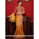 Snazzy Faux Chiffon Shaded Saree