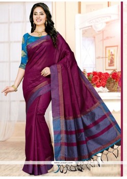 Noble Weaving Work Art Silk Traditional Saree