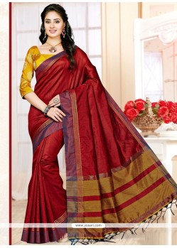 Prime Weaving Work Art Silk Traditional Designer Saree