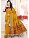 Noble Weaving Work Art Silk Traditional Saree