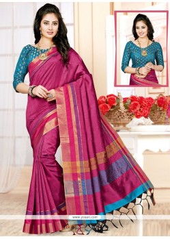 Angelic Weaving Work Art Silk Traditional Saree