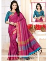 Angelic Weaving Work Art Silk Traditional Saree