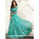 Shilpa Shetty Raw Silk Floor Length Anarkali Suit