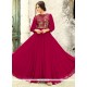 Phenomenal Resham Work Faux Georgette Readymade Gown