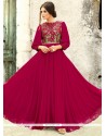 Phenomenal Resham Work Faux Georgette Readymade Gown