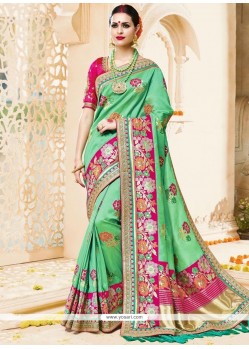 Subtle Art Silk Designer Traditional Saree