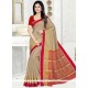 Appealing Cotton Silk Woven Work Traditional Saree