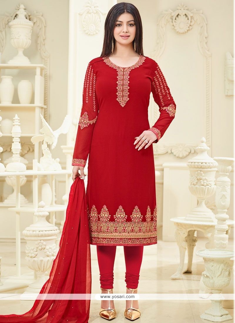 Red Churidar Dress Online Hotsell, UP ...