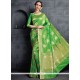 Green Weaving Work Banarasi Silk Designer Traditional Saree