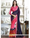 Gilded Multi Colour Printed Saree