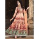 Zesty Banarasi Silk Floor Length Anarkali Suit