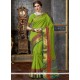 Preferable Tussar Silk Patch Border Work Traditional Saree
