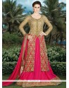 Competent Lace Work Long Length Anarkali Salwar Suit