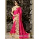 Gleaming Patch Border Work Classic Saree