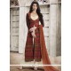 Charming Embroidered Work Faux Georgette Designer Palazzo Suit