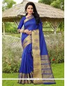 Incredible Woven Work Banarasi Silk Designer Traditional Saree