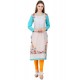 Lovable Print Work Multi Colour Casual Kurti