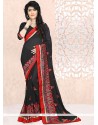 Affectionate Faux Georgette Embroidered Work Classic Designer Saree