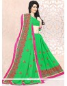 Adorning Patch Border Work Classic Saree