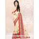 Exquisite Embroidered Work Classic Saree