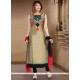 Precious Embroidered Work Art Silk Grey Readymade Suit