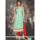 Picturesque Embroidered Work Art Silk Readymade Suit