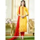 Charming Yellow Churidar Suit