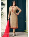 Ayesha Takia Faux Georgette Churidar Designer Suit