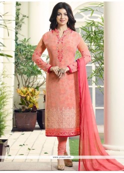 Ayesha Takia Faux Georgette Churidar Designer Suit