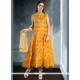 Elite Raw Silk Mustard Readymade Suit