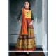 Royal Chanderi Print Work Readymade Suit