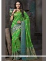 Impressive Green Art Silk Traditional Saree