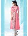 Simplistic Cotton Embroidered Work Designer Kurti