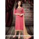 Cherubic Cotton Pink Churidar Designer Suit