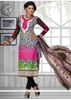 Cute Multi Colour Churidar Suit