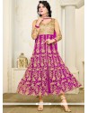 Pleasance Art Silk Embroidered Work Anarkali Suit