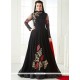 Diya Mirza Resham Work Floor Length Anarkali Suit
