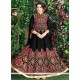 Honourable Lace Work Faux Georgette Readymade Anarkali Suit