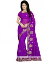 Auspicious Purple Classic Designer Saree