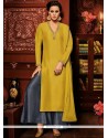 Fetching Mustard Art Silk Designer Suit