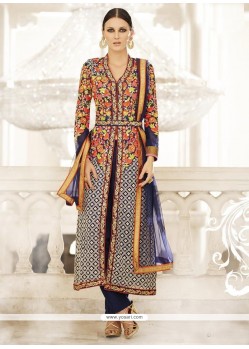 Gratifying Faux Georgette Designer Suit