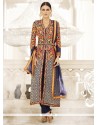 Gratifying Faux Georgette Designer Suit